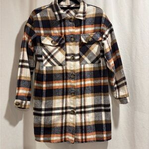 Knee length flannel